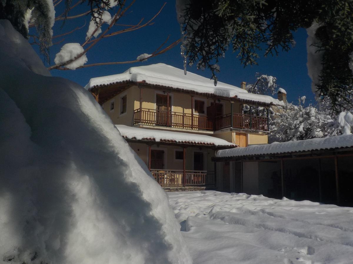 Enoikiazomena Petropoulos Aparthotel Ano Lousoi Buitenkant foto