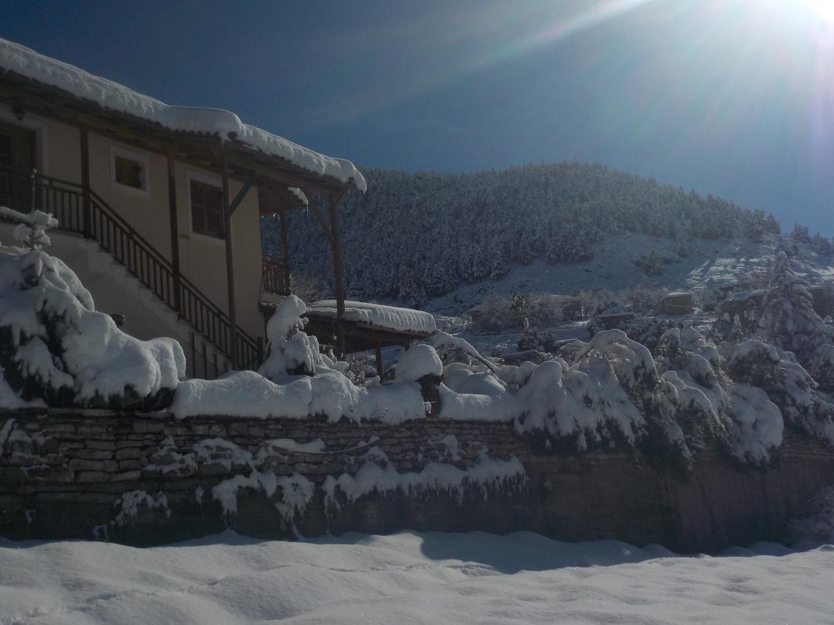 Enoikiazomena Petropoulos Aparthotel Ano Lousoi Buitenkant foto