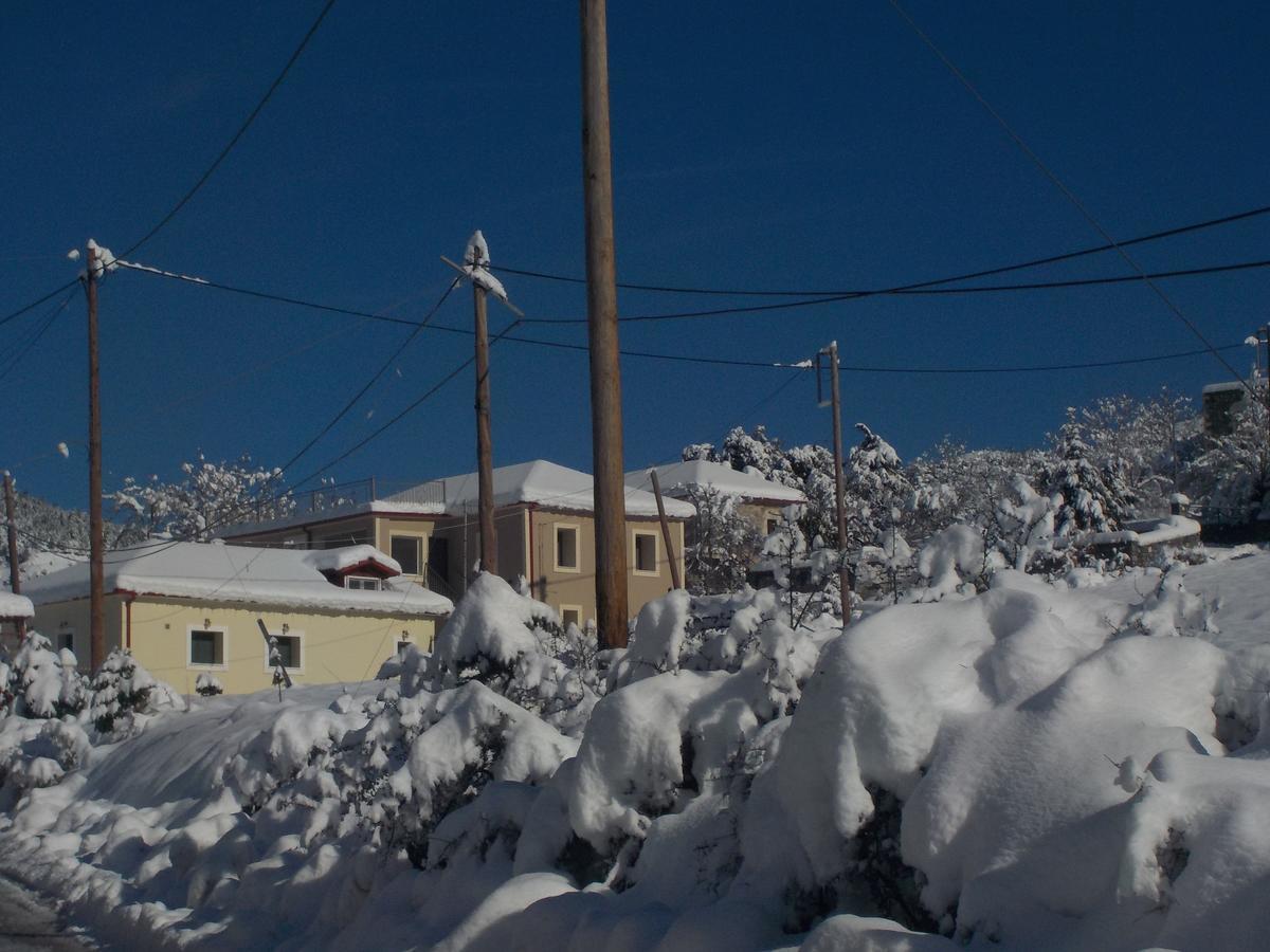 Enoikiazomena Petropoulos Aparthotel Ano Lousoi Buitenkant foto