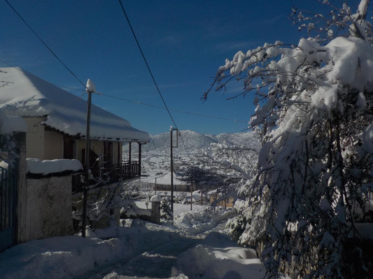 Enoikiazomena Petropoulos Aparthotel Ano Lousoi Buitenkant foto