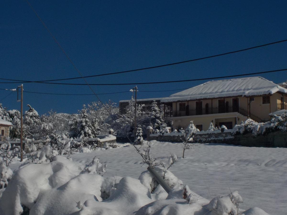 Enoikiazomena Petropoulos Aparthotel Ano Lousoi Buitenkant foto